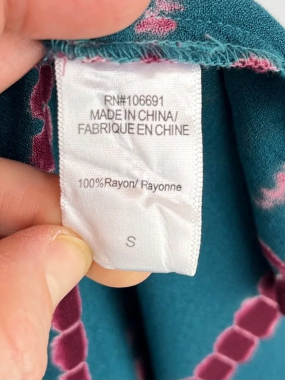 NEW YFB Young Fabulous & Broke Maxi Dress in Dark Teal Savannah Wash Tie Dye S - Picture 10 of 11